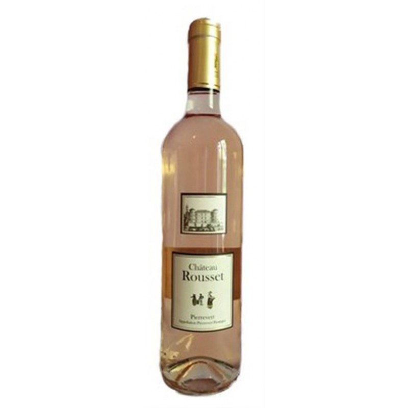 Chateau de Rousset - AOP Pierrevert - Classique rosé 2024