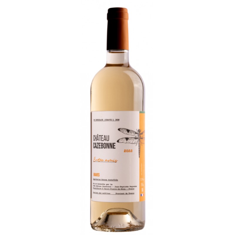 Château Cazebonne - AOP Graves - Entre Amis Blanc 2022