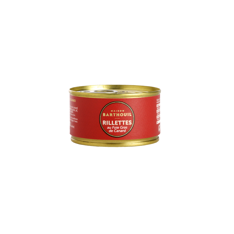 Maison Barthouil - Rillette au foie gras de canard - 130g