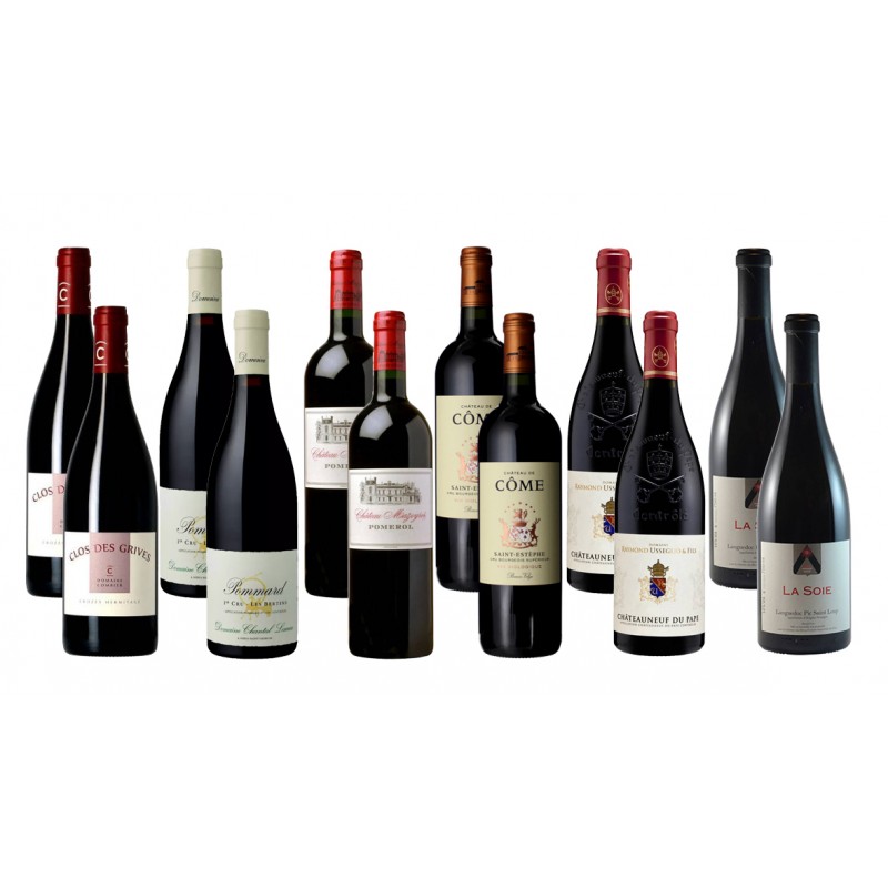 Open case 12 bottles - Tour de France red