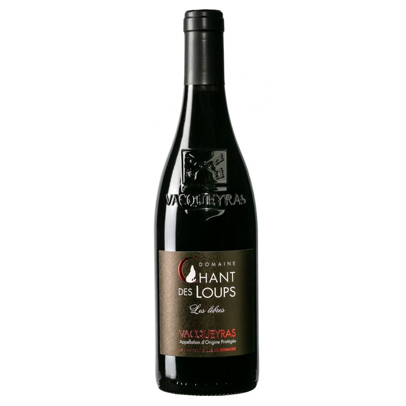 Domaine Chant des Loups - AOP Vacqueras - rouge les Lèbres 2022