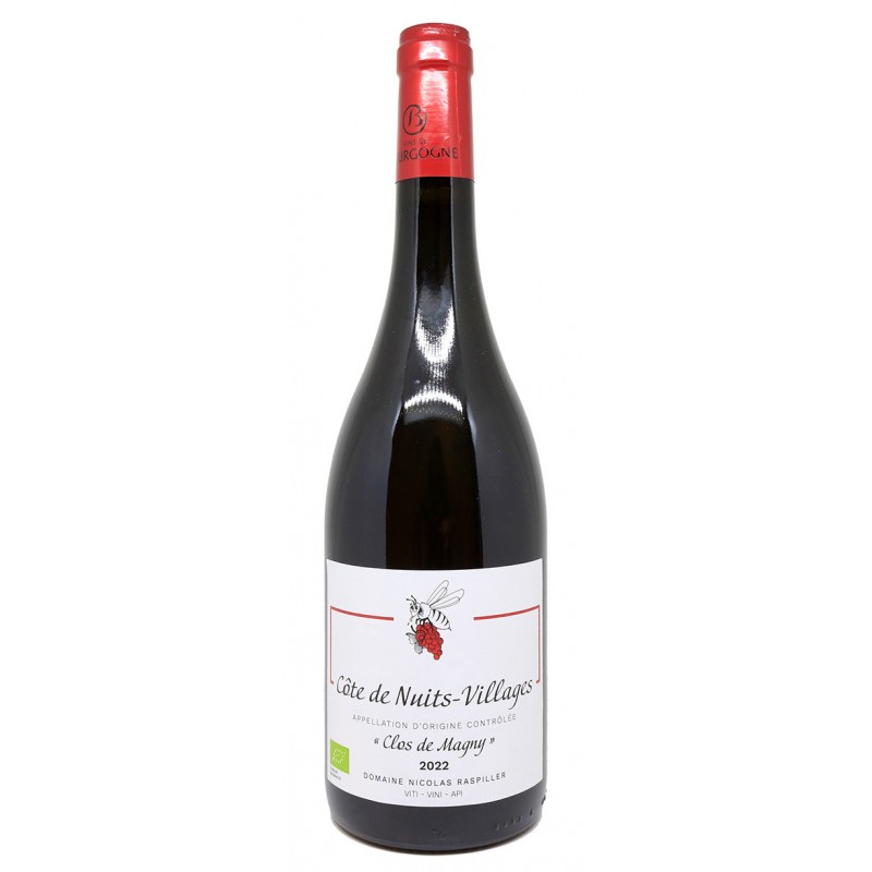 Domaine Nicolas Raspiller - Côtes de Nuits Villages - Clos de Magny 2023