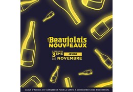Le Beaujolais nouveau 2026 sort le jeudi 19 novembre.