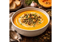 Accord mets-vins : un velouté de butternut
