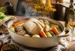 Que boire avec une poule au pot ? Les meilleurs accords mets et vins