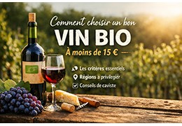 Comment choisir un bon vin bio à moins de 15 €